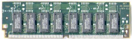 72 PIN SIMM (32bit, 4mo)